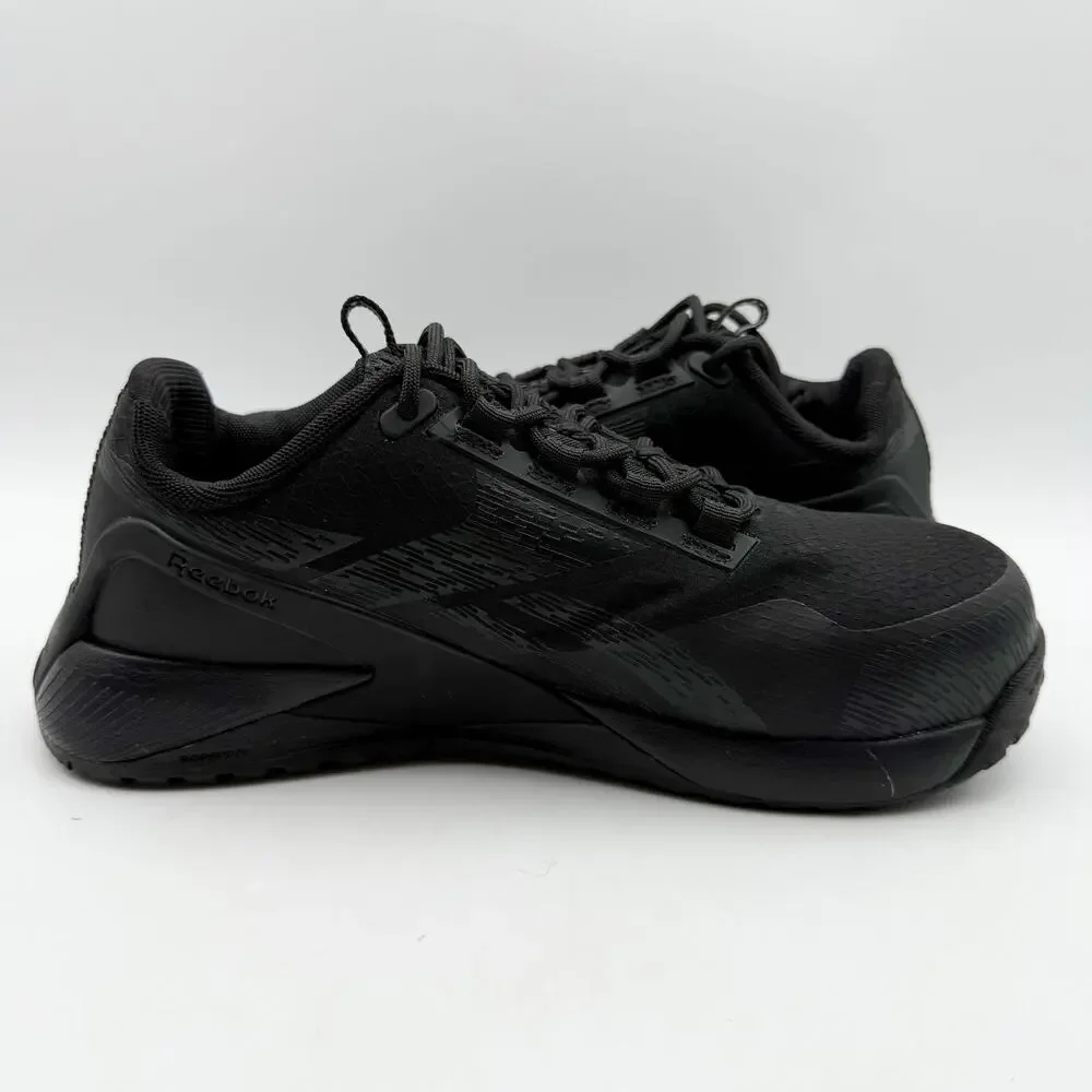 Reebok Womens Nano X1 Adventure EH Comp Toe Work Sneakers US 6.5 M Black GUC